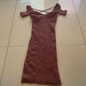 Mini knit dress Kendall and Kylie